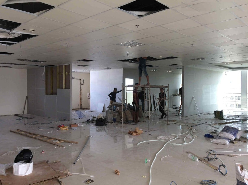 Tháo dỡ hoàn trả mặt bằng